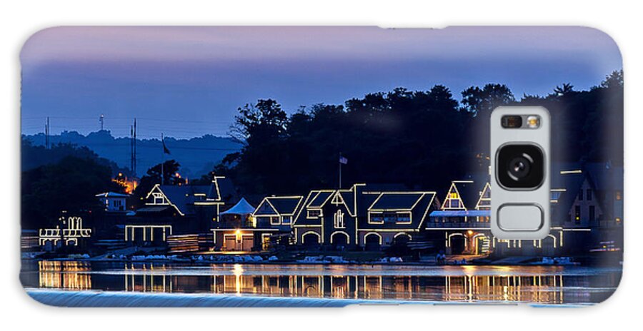 Americana Galaxy Case featuring the photograph Boat House Row by John Greim