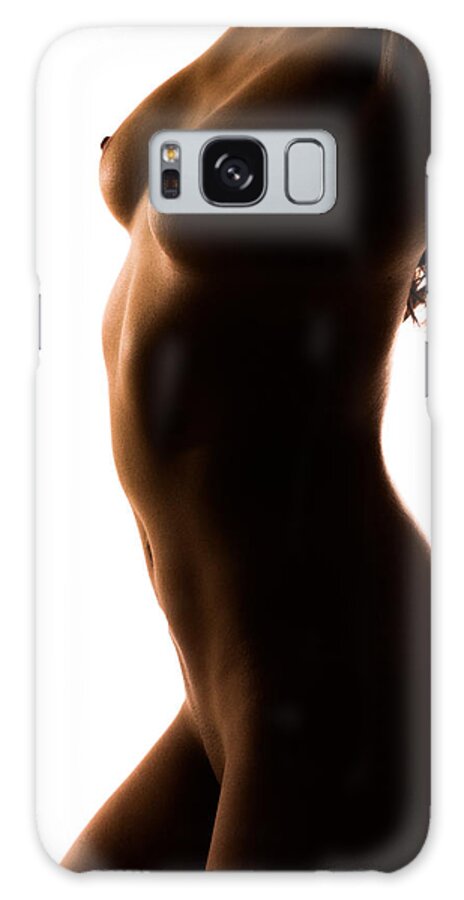 Silhouette Galaxy S8 Case featuring the photograph Bodyscape 185 by Michael Fryd