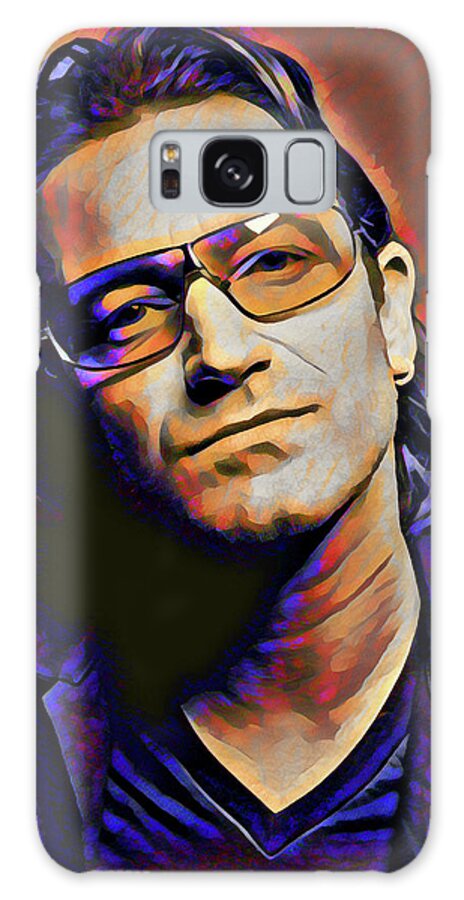 Singer Galaxy Case featuring the digital art Bono by Gary Grayson