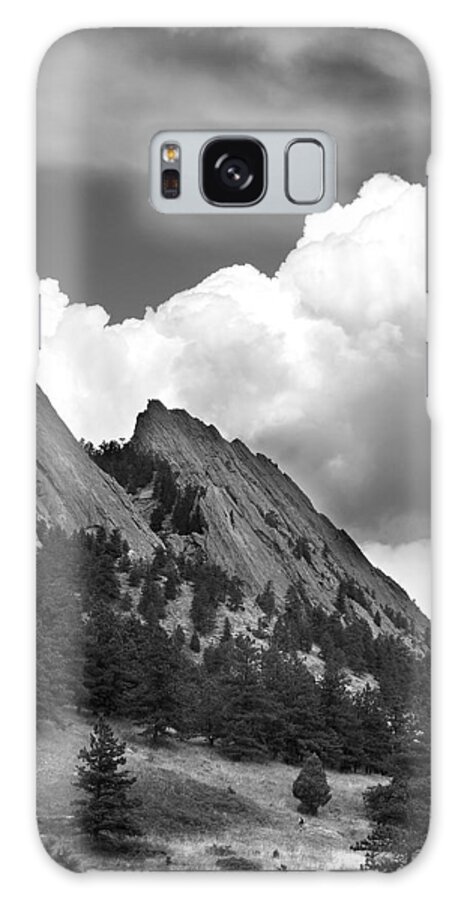 Flatirons Galaxy Case featuring the photograph Boulder Flatirons 2 by Marilyn Hunt