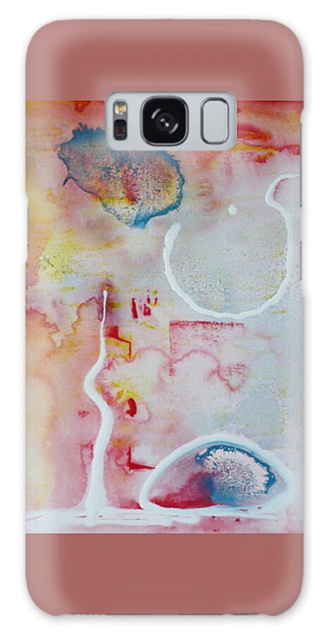 Abstract Galaxy Case featuring the painting Brainchild by 'REA' Gallery
