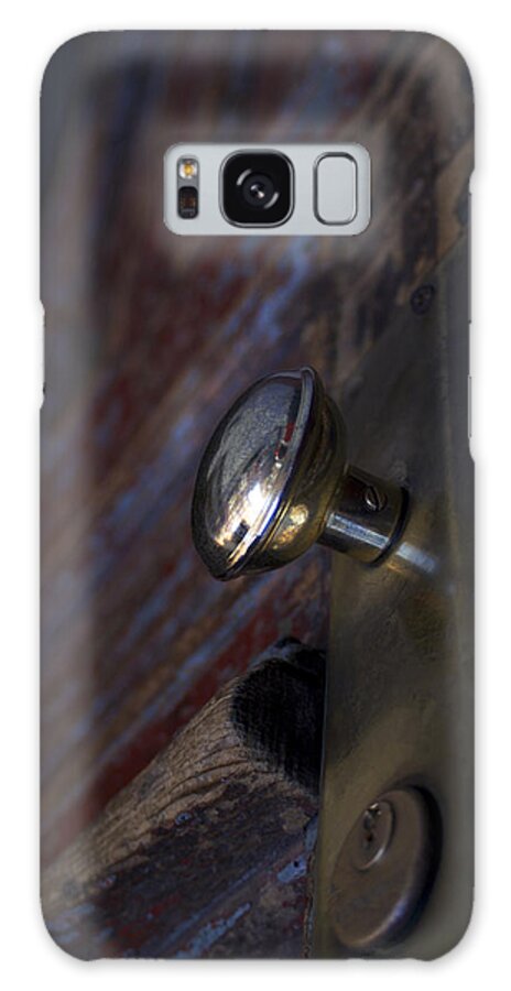 Door Galaxy S8 Case featuring the photograph Brass Door Knob I by Henri Irizarri