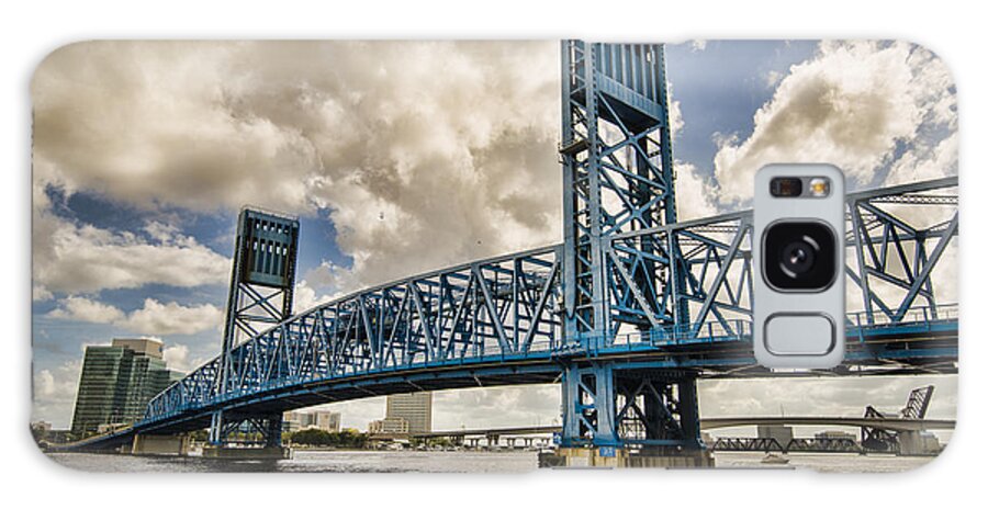Bridge Galaxy S8 Case featuring the photograph Bridge of Blues by Anthony Baatz