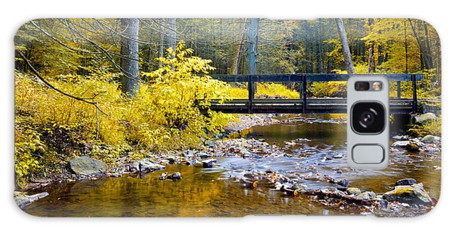 Bridge Galaxy Case featuring the photograph Fall Creek by John Daly