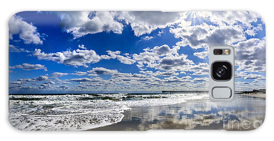 Surf City Galaxy S8 Case featuring the photograph Brilliant Clouds by DJA Images