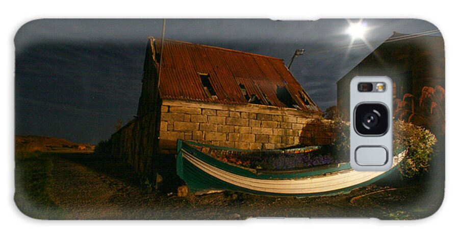 Boat Galaxy Case featuring the photograph Brora Boat House by Robert Och