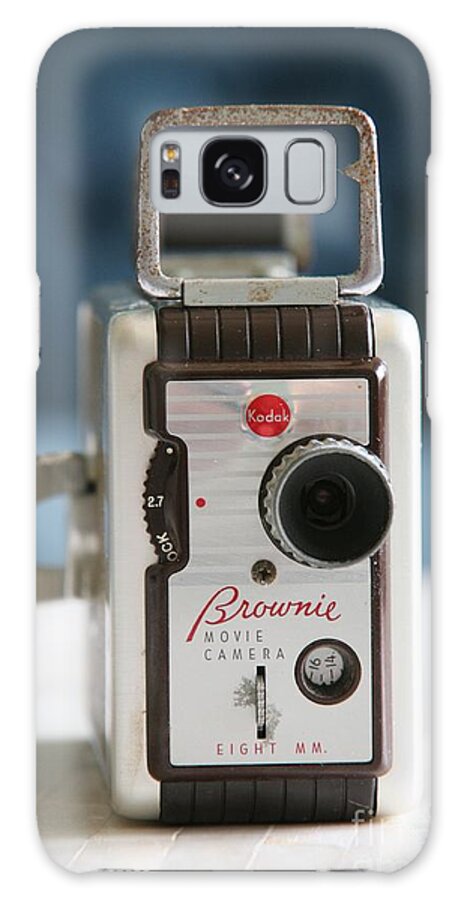 Vintage Galaxy Case featuring the photograph Brownie Movie Camera by Lynn England