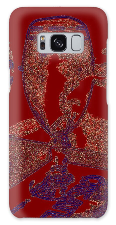 Beer Galaxy Case featuring the digital art Bubbly Essence by Lessandra Grimley