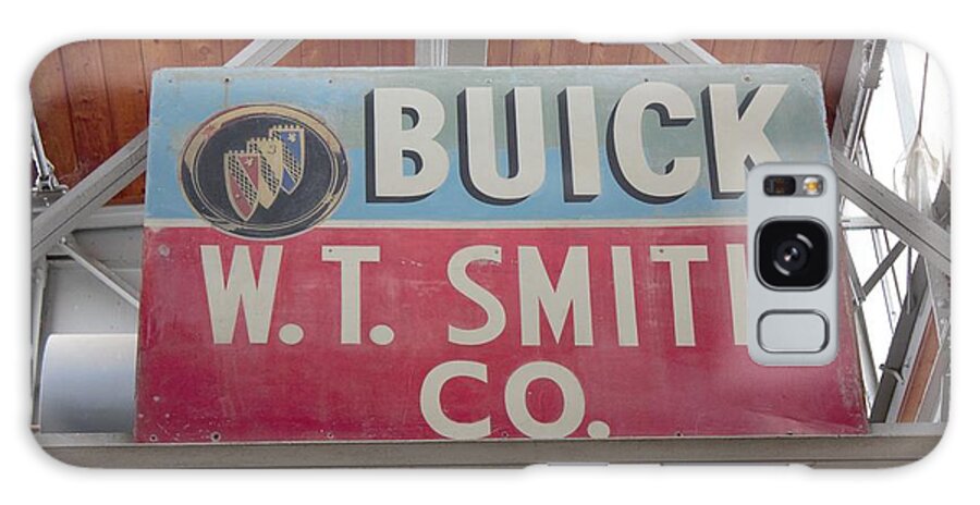 Sign Galaxy Case featuring the photograph Buick W. T. Smith Co. by Ali Baucom