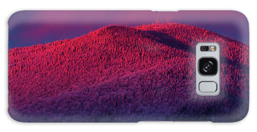 Vermont Galaxy Case featuring the photograph Burke Alpenglow by Tim Kirchoff