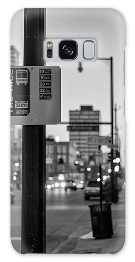  Galaxy S8 Case featuring the photograph Bus Stop by Philip Rodgers