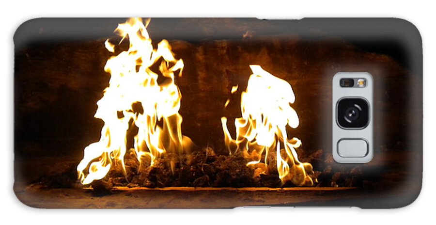Cabana Galaxy S8 Case featuring the photograph Cabana Fire by Bridgette Gomes
