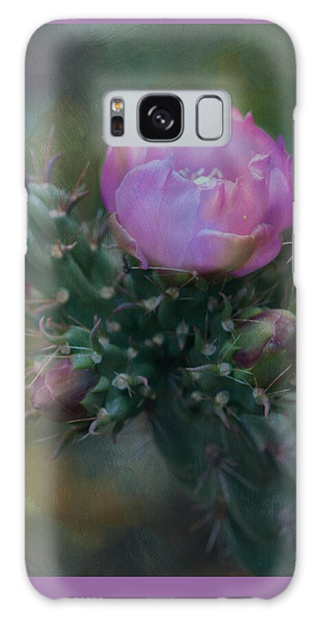 Flowers Galaxy Case featuring the photograph Cactus bloom by Carolyn D'Alessandro