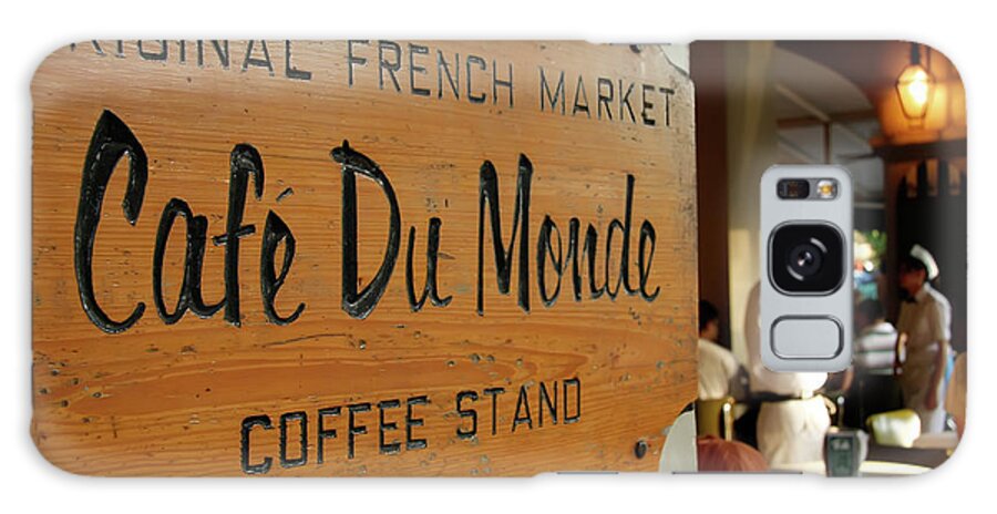 Cafe Du Monde Galaxy Case featuring the photograph Cafe Du Monde by KG Thienemann