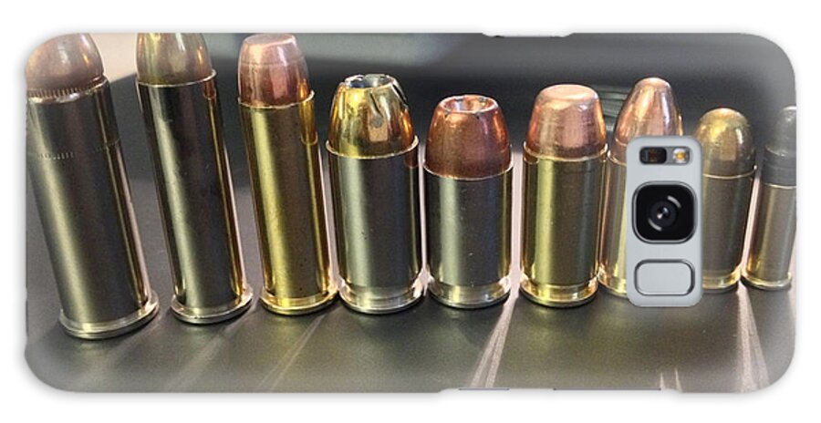 Ammo. Guns Galaxy Case featuring the photograph Calibers by Dale Powell