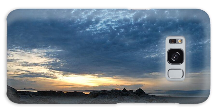 Tree Galaxy S8 Case featuring the photograph California Rocky Beach Sunset by Matt Quest