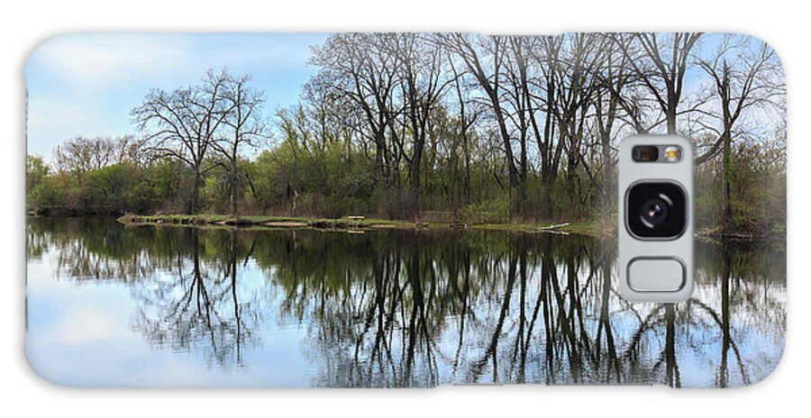 Dupage County Galaxy Case featuring the photograph Calm Waters at Wayne Woods by Joni Eskridge