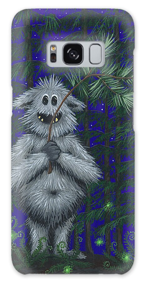 Monster Galaxy Case featuring the painting Camouflage by Kerri Sewolt