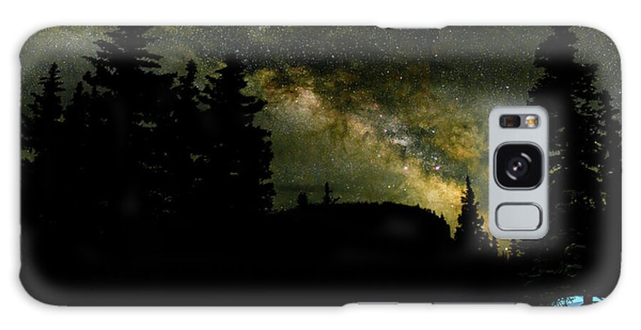 Stars Galaxy S8 Case featuring the photograph Camping Under the Milky Way 2 by Adam Reinhart