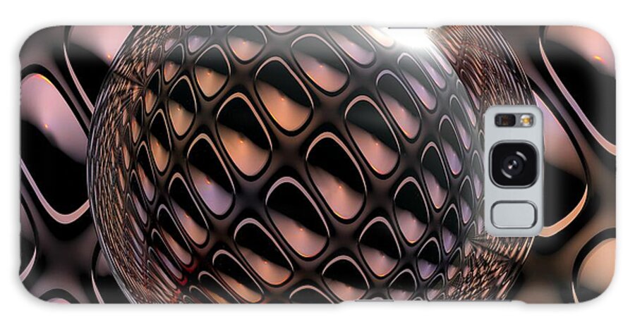 Sphere Galaxy Case featuring the digital art Can You Hear Me Now- by Robert Orinski