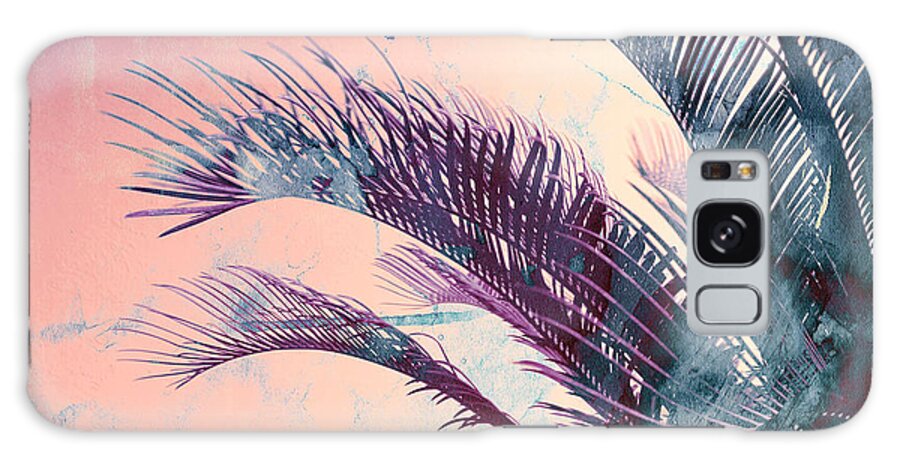 Candy Galaxy Case featuring the mixed media Candy Palms by Emanuela Carratoni