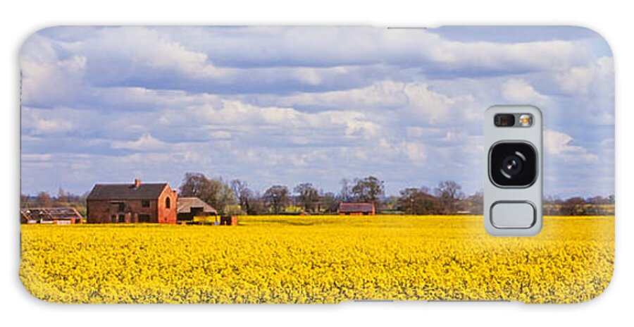 Canola Galaxy Case featuring the photograph Canola field by John Edwards