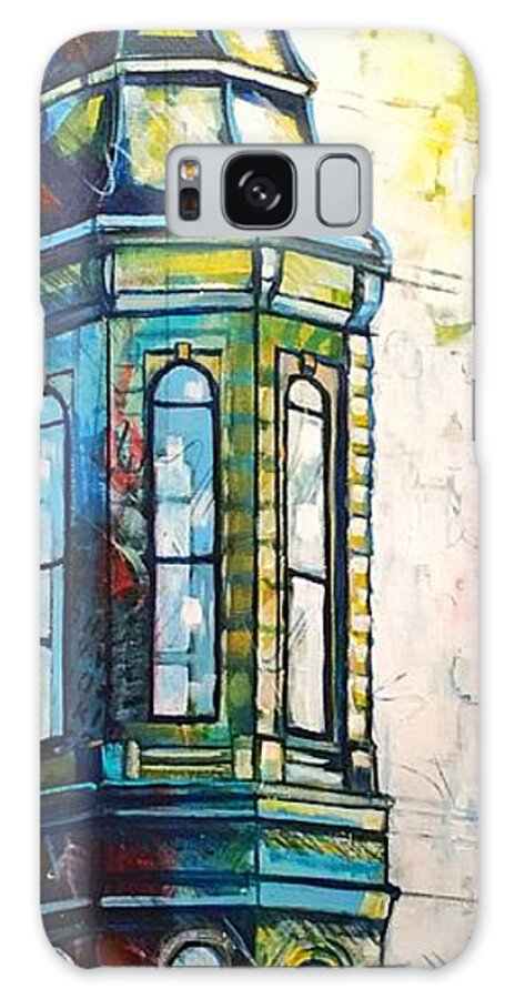 Canton Galaxy Case featuring the painting The CCHS Tower by Christopher Triner