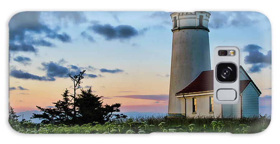 Oregon Galaxy Case featuring the photograph Cape Blanco Lighthouse by Roberta Kayne