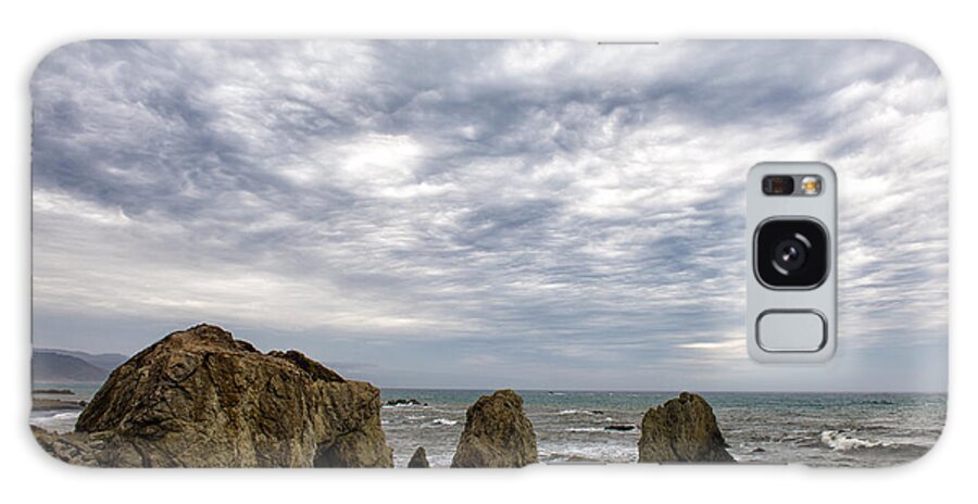 Cape Mendocino Galaxy Case featuring the photograph Cape Mendocino Coastline - California by Bruce Friedman