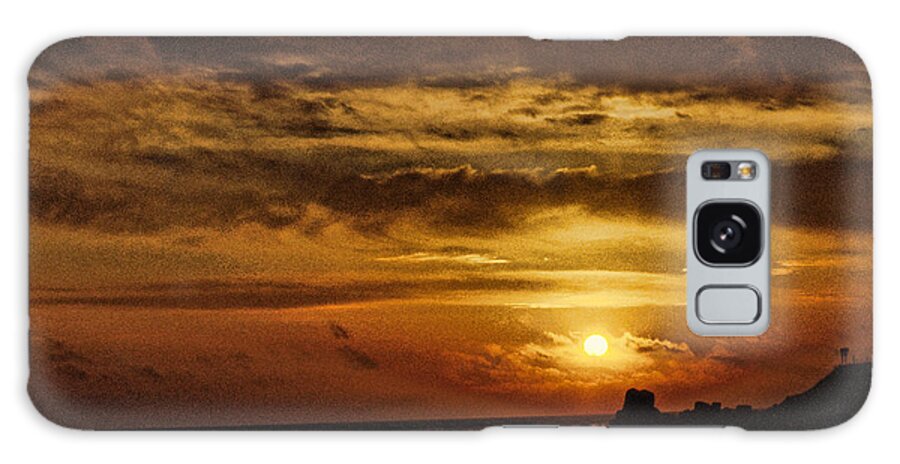 Carmel Ca Galaxy Case featuring the photograph Carmel Sunset by Michael McGowan