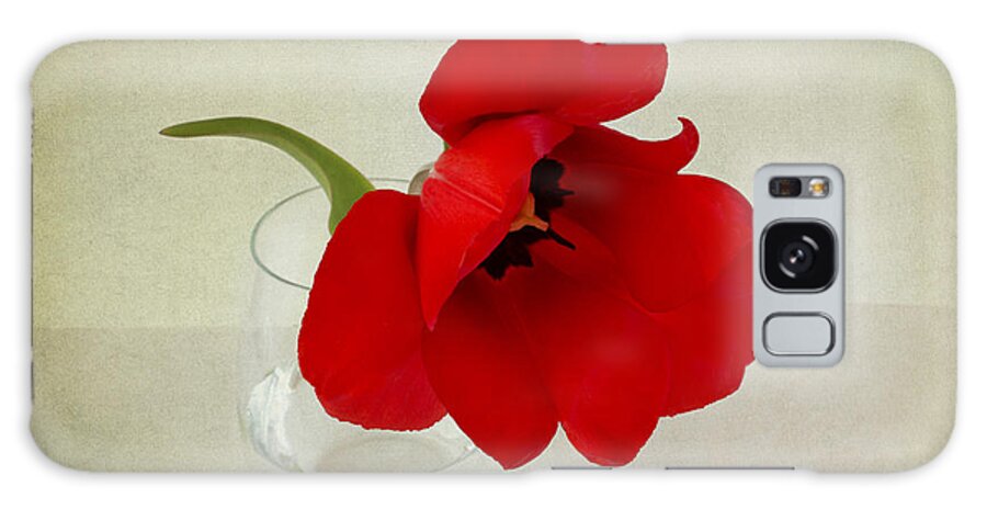 Red Tulip Galaxy Case featuring the photograph Carmen by Marina Kojukhova
