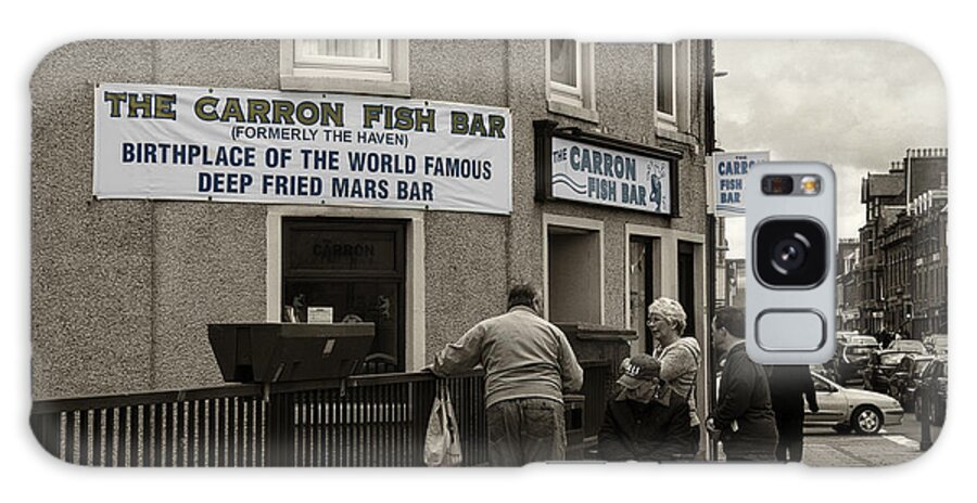 Carron Fish Galaxy Case featuring the photograph Carron Fish Bar by Rob Hawkins