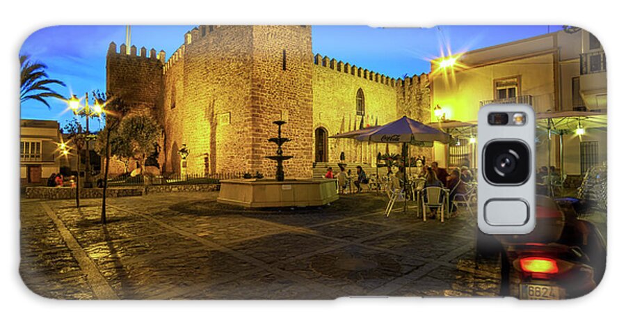 Castillo De Luna Galaxy Case featuring the photograph Castillo de Luna Rota Cadiz Spain by Pablo Avanzini