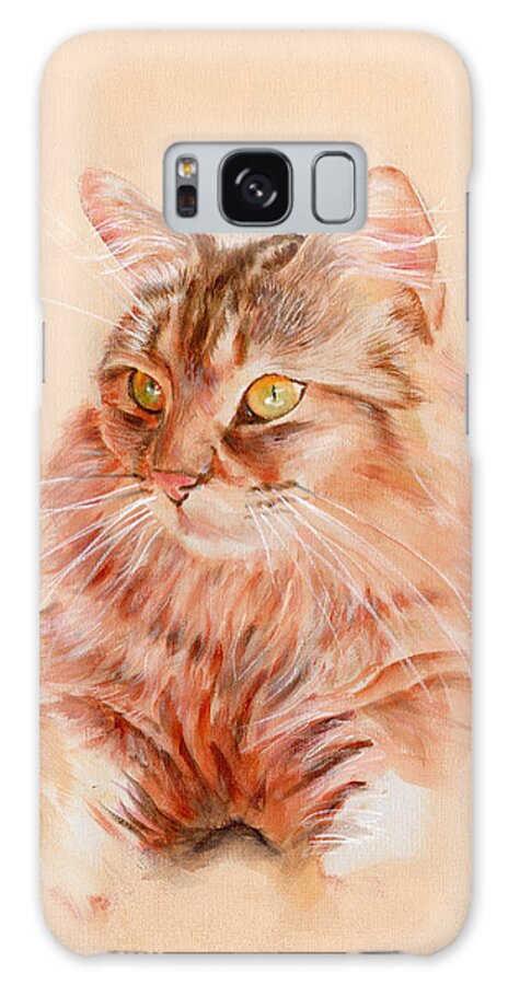  Galaxy S8 Case featuring the painting Warming in the Sun by John Neeve