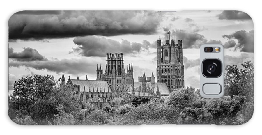 Black And White Galaxy Case featuring the photograph Cathedral from the north-east by James Billings