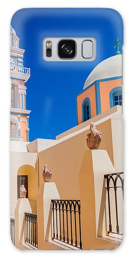 Aegean Sea Galaxy Case featuring the photograph Catholic Cathedral Church of Saint John The Baptist by Inge Johnsson