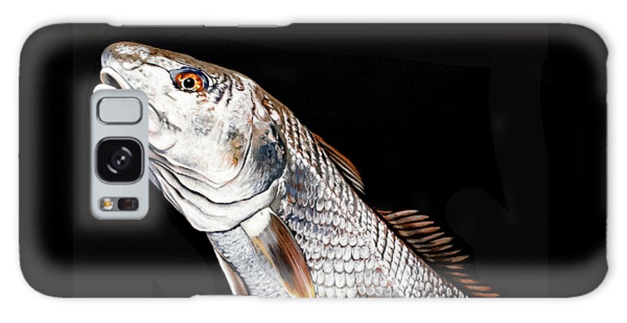 Redfish Galaxy Case featuring the painting Caught in the Surf Redfish by Joan Garcia