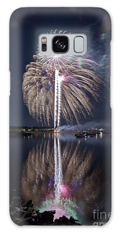 Fireworks Galaxy Case featuring the photograph Celebrating the 4th by Butch Lombardi