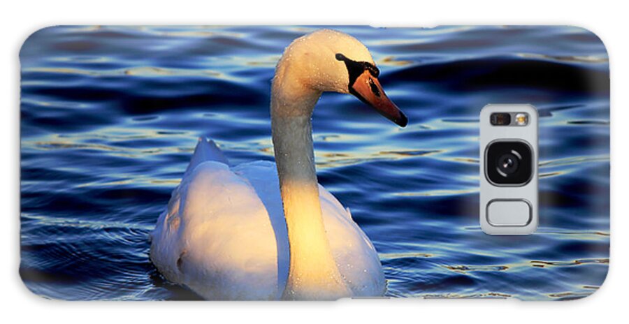 Swan Galaxy Case featuring the photograph Center Stage by Ola Allen