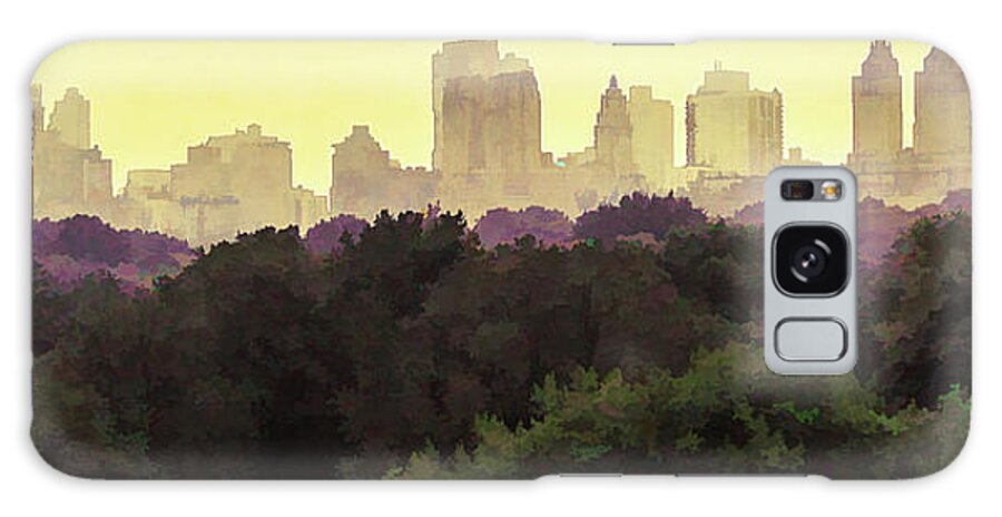 New York City Galaxy Case featuring the photograph Central Park Skyline by David Thompsen