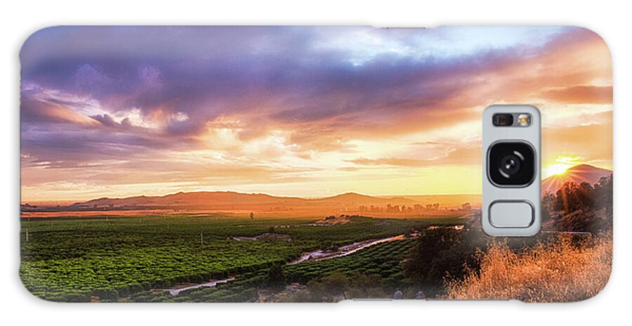 California Galaxy Case featuring the photograph Central Valley by Anthony Michael Bonafede