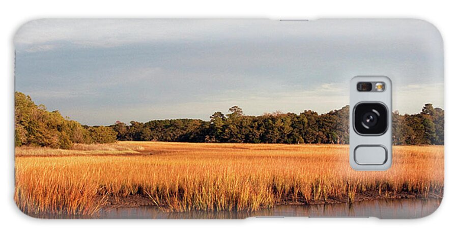 Marsh Galaxy Case featuring the photograph Charleston Marsh by Kay Lovingood