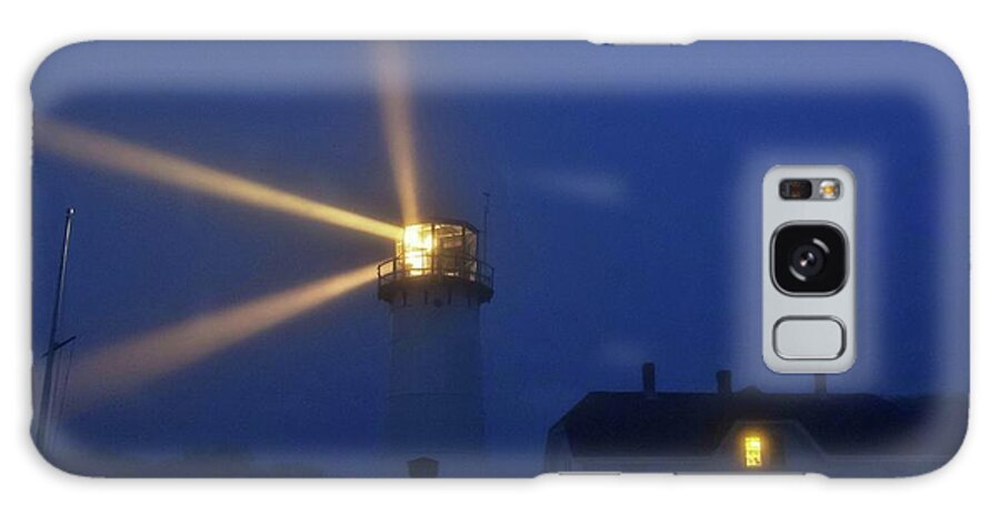Chatham Galaxy Case featuring the photograph Chatham Light in Fog by Marisa Geraghty Photography