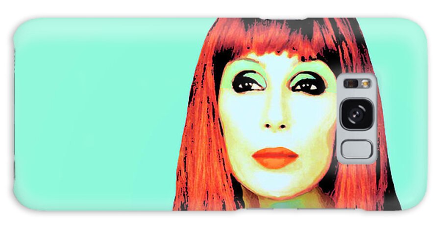 Cher Galaxy Case featuring the photograph Cher by Dominic Piperata