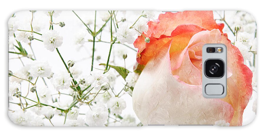 Pink Rose Galaxy Case featuring the photograph Cherish by Andee Design