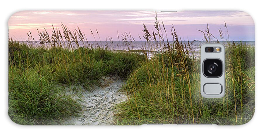Beach Galaxy S8 Case featuring the photograph Cherry Grove Beach Scene by David Smith