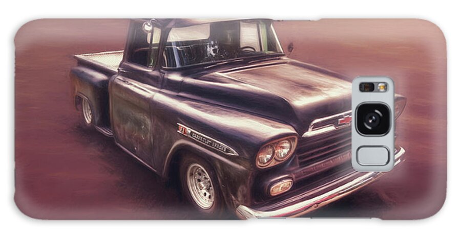Classic Car Galaxy Case featuring the photograph Chevrolet Apache Pickup by Scott Norris