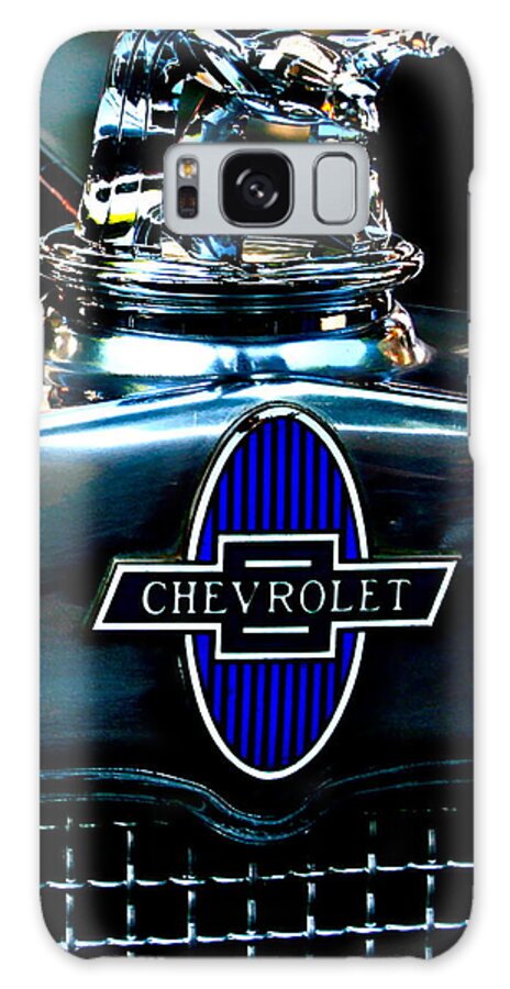 Photograph Of Chevrolet Hood Ornament Galaxy Case featuring the photograph Chevrolet Hoodie by Gwyn Newcombe