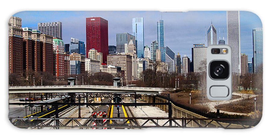 Roosevelt Bridge Galaxy Case featuring the photograph Chicago Metro by Joseph Noonan