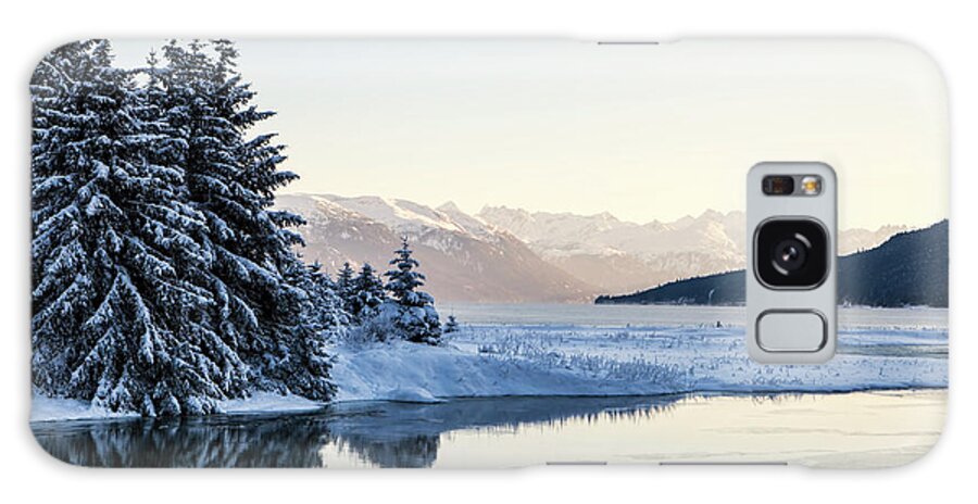 Alaska Galaxy Case featuring the photograph Chilkoot Inlet in Winter by Michele Cornelius